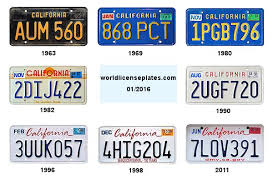 California License Plates License Plate California License Plates