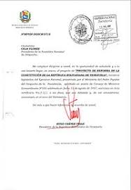 Comunicado | venezuela rechaza que caricom se haga eco de campaña de manipulación de guyana. Proyecto De Reforma De La Constitucion De La Republica Bolivariana De Venezuela Wikisource