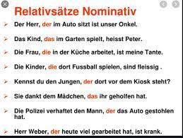 Der student, dessen mutter pilotin ist Relativ Satz Englisch Relativsatze