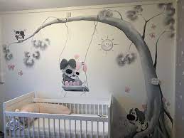 muurschildering woezel en pip babykamer muurschildering babykamer decoratie muurschildering