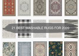 A rug cover and a nonslip rug pad. 21 Best Washable Rugs For 2020