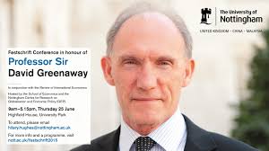 Festschrift Conference for Professor Sir David Greenaway