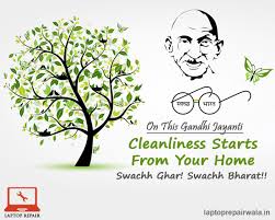 On This Gandhi Jayanti Cleanliness Starts From Your Home