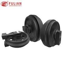 Undercarriage Parts Hitachi EC210 hyundai Dozer D6r Kobelco komatsu Pc200 Excavator Wheel Bulldozer Front Idler D4 D5 Assembly