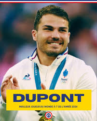 🇫🇷 Antoine Dupont élu meilleur joueur du monde à 7 de l'année 2024 🤩 Le  roi Antoine encore un peu plus dans l'histoire 👑 📸 CNOSF/KMSP