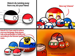 Slavs in different empires : rcountryballs_comics