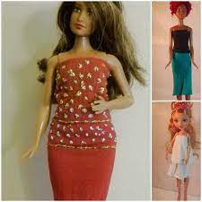 Diy/ strumpfhosen für barbie puppen zum selber nähen aus einer socke und das ganz ohne schnittmuster. Kleidung Accessories Und Mehr Fur Barbie Und Co Archive Bastelfrau