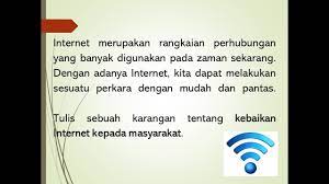 Slot promosi produk usahawan tempatan pik memperkenalkan pusat internet kepada komuniti.baca selanjutnya. Karangan Jenis Fakta Kebaikan Internet Kepada Masyarakat Youtube