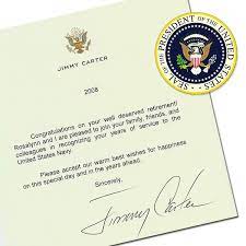 After all, letters of appreciation are awarded for genuine accomplishment which is not always the case with medals. Letter Of Appreciation From Former President This Year S Best Gift Ideas