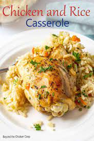 Baked Chicken And Rice Recipe In 2021 Baked Chicken Baked Chicken Recipes Great Chicken Recipes