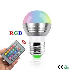 9 99 Smart Rgb Light Bulb With Remote Tinkersphere