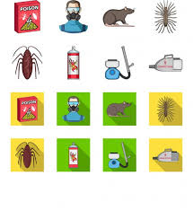 Even sent pics through emails. Cockroach And Equipment For Disinfection Monochrome Flat Icons In Set Collection For Design Pest Control Service Vector Symbol Stock Web Illustration Vector Image By C Pandavector Vector Stock 197571880