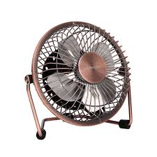 What kind of fan do i need for a small room? Glamouric Portable Usb Powered Desk Mini Fan Vintage Metal Cooler Fan Cooling Mute Quiet Small Table Fan With Switch On Off Great For Desktop Tabletop Office Travel Buy Online In Antigua