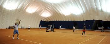 Surrey specialists in the cleaning and painting of tennis courts. Indoor Tennis Courts Airdomes At Halton