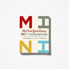 Nyt mini crossword puzzle book. New York Times Mini Crosswords Vol 1 Nytstore