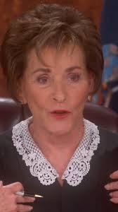 She got PINK EYE! #judgejudy