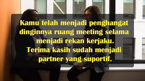 Ucapan perpisahan rekan kerja di grup wa. Kata Kata Perpisahan Untuk Rekan Kerja Yang Mengharukan Kepogaul