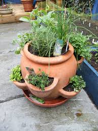 How to plant a moon garden. Terra Cotta Strawberry Pot For Herb Growing Herb Garden Pots Planting Herbs Herb Pots