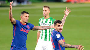 Real betis sa has no upcoming matches at the moment. Real Betis 1 1 Atletico Madrid Diego Simeone S Side Return To Liga Summit But Drop Points Again Eurosport