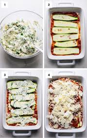 Easy Zucchini Lasagna Recipe Stuffed Zucchini Vegetarian Healthy Vegetables Easy Zucchini