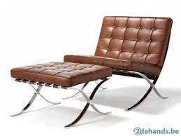 barcelona chair bank stoel ligbed design te koop 2dehands be stoelen meubels stoel design