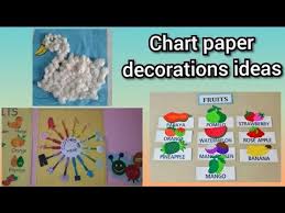 Videos Matching Chart Paper Decoration Ideas For School