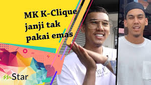 Peminat meluahkan perasaan kecewa di media sosial apabila sering kali melihat mk muncul melakukan persembahan sambil memakai rantai dan gelang emas. Mk K Clique Janji Tak Pakai Emas Sedang Cari Keseimbangan Antara Dunia Dan Akhirat Youtube