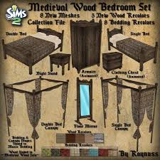The Medieval Wood Bedroom Set Wood Bedroom Sets Bedroom Set Medieval
