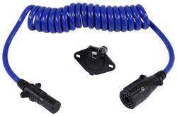 Blue ox 7 wire to 6 wire coiled electrical cord. Review Of Blue Ox Tow Bar Wiring Bx88206 Video Etrailer Com