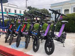 I believe they only have beach cruisers at this time but i spoke with the owner and he's looking at expanding the options in the near future. Scooter Competitor Fined For Illegally Operating In Santa Monica Santa Monica Daily Press