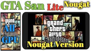 Gta san andreas mod apk have some really amazing graphics and animations.in the latest version of san andreas mobile apk you will get some good quality graphics which makes it better than other games. 390 Mb Gta San Andreas Lite Marshmallow Nougat All Gpu Full Step Hindi Youtube