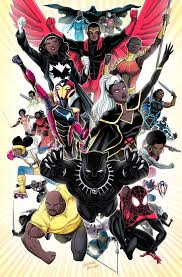 All Black Comic Book Characters Dc And Marvel Black Comic Characters Art By Luciano Vecchio Black Comics Marvel Comics Art Black Cartoon