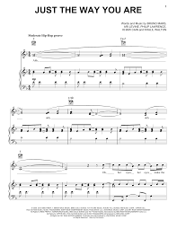Then just stay the same. Bruno Mars Just The Way You Are Sheet Music Pdf Notes Chords R B Score 5 Finger Piano Download Printable Sku 112448
