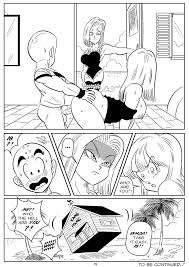 Rule34 - If it exists, there is porn of it  funsexydragonball, android 18,  krillin, maron  3907044