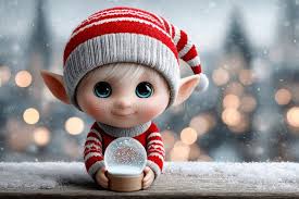 Snow Elf Stock Illustrations