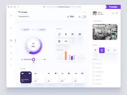 Customize to fit your needs with beautiful designs and integrations with media, calendars, and news feeds. Free Smart Home Figma Dashboard Ui Template Free Figma Template