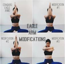 Eagle Arms Arm Yoga Eagle Pose Yoga Relaxing Yoga