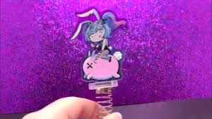 Vocaloid Deco*27 Rabbit Hole MV Hatsune Miku Springy Wobbly Acrylic Standee