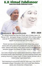 We did not find results for: Seikit Riwayat Abah Guru Zuhdi Banjarmasin Kh Ahmad Zuhdiannoor Lsm Aqila Quds