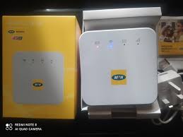 We've got exciting news🥳 Our 5G MiFi device is here! Enjoy lightning-fast,  reliable internet on the move and connect up to 10 devices at once. Visit  any authorized MTN store around you