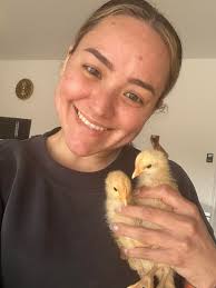 Our buff Orpington is lethargic and hadn't left her nesting box in a day  and a half. Took her out, wings droopy and she was disinterested in food  and agitated. She's in