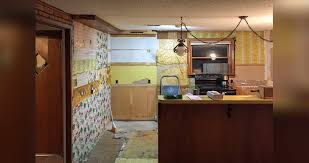 u shaped kitchen remodel project by