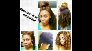 A sew in that you can wear a half up or half down style with. Vixen Sew In On Natural Hair Youtube
