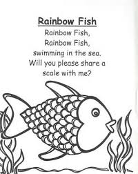 Rainbow Fish Preschool Worksheets Rainbow Fish Rhymes And Songs For Children Pinterest Rainbow Fish Activities Rainbow Fish Fish Activities