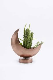Half Moon Plant Pot Pot De Fleurs Plante Fleurs