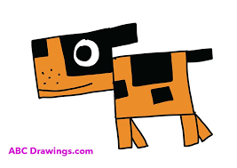Basic drawings, pencil sketch, line art, oil pastels drawing, one point perspective art, color drawings, 3d art, realistic drawing, etc are presented here easily. How To Draw A Dog With Geometric Shapes Easy Step By Step Art Activity Video Tutorial For Kids