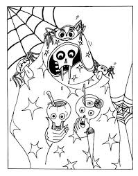 Number nine to print out. Halloween Coloring Pages Free Printable Scary Coloring Home