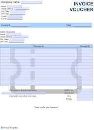Maybe you would like to learn more about one of these? Free Invoice Voucher Template Pdf Word Excel