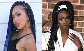 In addition, this hairstyle will take half the time than a braid made and if you want to bring something even more creative and flamboyant into your image, pay attention to the bright coloring. 23 Best Long Box Braids Hairstyles And Ideas Stayglam