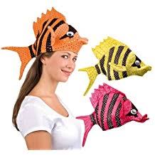 Boland B V 81217 Hut Fisch Pailettenbesetzt Farblich Sortiert Disfraces Dizfraces Trajes Para Ninos